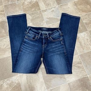 NWOT Silver Suki Slim Bootcut Jeans - 26W/31L
